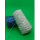 Polyester Fancy Embroidery Yarn Crocheted With Metallic Pile