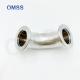 2CMP Sanitary Stainless Steel Pipe Fitting 90° Tri Clamp Hose Elbow 90 Degree
