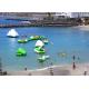 Sea Inflatable Floating Water Park , Commercial Ultimate Inflatable Slide Park