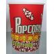 32oz -85oz Disposable Paper Popcorn Buckets With Single Side PE Coated