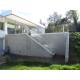 Floor Mounted Frameless Balustrade System Safety Fence With Glass Clamp
