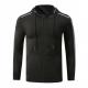 Fitness Men Gym Zipper Hoodies Pullover Breathable 100% Cotton Material For Adults