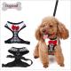 Vest puppies chest harness, fashion bow pet chest back, Teddy bear walking leash；Pet clothes customization,