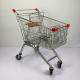 125L European Shopping Carts Powder Coating Supermarket Basket Trolley SGS Certificate