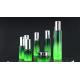 30ml 60ml 120ml Cosmetic Packaging Set Reusable Green Round Shape
