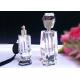 Custom Logo Home Decorations Crafts , Durable Women Perfume Glass Bottle Crafts