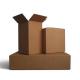 Brown corrugated paper shipping packaging box for different size Packaging Use Custom Corrugated Box