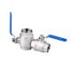 Equal SS316 DN15 Female Threaded Ball Valve for Manual Control in Stainless Steel