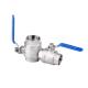 SS316 DN100 Stainless Steel Pipe Fitting Manual Control Ball Valve with Female Thread