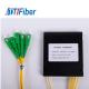 FTTX System Fiber Optic Splitter 1x4 SC/APC ABS Box PLC 1260-1650 Operating Wavelength