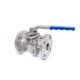 High Pressure 2 Piece Ball Valve Manual JIS 20K CF8 Stainless Steel Material For Gas