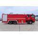PM180/SG180 HOWO Water Rescue Fire Engine Water Tank Sinotruk 10180MM 15000L