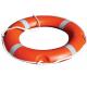 Red Marine Inflatable Swimming Ring 713MM OD 445MM ID Nylon Grabline