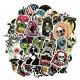 Cartoon Skull Mixed PVC Graffiti Cool Stickers Waterproof Custom Size Fashion Style