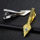 Gold Silver Plated Soft Enamel Masonic Tie Clips Airplane Tie Clip Engraved Tie Pin