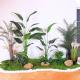 Anti UV Plastic Artificial Landscape Trees With Traveller'S And Areca Palm