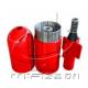 Red Auto Fill Float Equipment Cement Float Shoe API Thread OEM Service