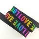 Custom Size Printing Colorful Letter Jacquard elastic band for sewing