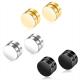 Newest Fashion Jewelry Men Stainless Steel Magnetic No Hole Earring
