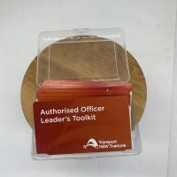 300gsm C2S Affirmation Cards Matt Laminated Playing Cards With Plastic Box Packaging