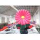 Customized Led Lighted Inflatable Flower For Stage Decoration