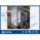 Efficient Cooling System Outdoor Telecom Cabinet Galvanized Sheet One Front Door With Oil Socket