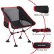 Folding Camping Chair/Outdoor Portable Camping Chair/Lightweight Bac/Collapsible chair red
