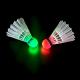 LED Lighted Badminton Birdies Colorful Flashing Glowing Shuttlecock