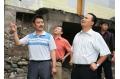 Chairman  Liu  Visited  the  Earthquake-hit  Area