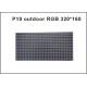 P10 LED panel module Outdoor 320*160mm 32*16 pixels 1/4scan SMD3535 Full color adverting board