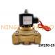2W250-25 Brass Electric Normal Closed Solenoid Valve For Water Air Gas Oil 2 Way