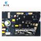 QFN Components X-Ray Test SMT Circuit Board Assembly With Yellow Solder Mask