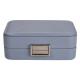 Ring / Cosmetics Portable Travel Jewelry Box Square Shape Easy To Take