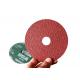 100mm Aluminum Oxide Resin Fiber Sanding Discs For Angle Grinder Start from Grit 24