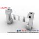 AC 220V IC ID Swing Barrier Gate Swing Flap Barrier Gate 600mm Access Control For Magnetic Turnstile