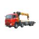 Kawasaki Hydraulic Pump Truck Mounted Crane With 20 Ton Capacity And Electric Hoist