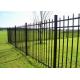 Pvc Coated 3600mm Height Wire Mesh Garden Fence Metal Pipe Steel