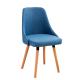 Solid No Folding Hotel Fabric Beetle Dining Chair