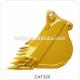 Construction machinery spare parts for loader bucket excavator bucket excavator parts