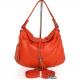Lady Style Popular Orange Leather Handbag Messenger Shoulder Bag #2490