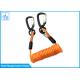 Eco-Friendly Material Spring Safety Coil Tool Lanyard