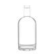 Super Flint Glass Material 750ml Custom Logo Glass Bottle for Brandy Whisky Vodka Gin