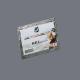 Luxury Metal Business Cards Precision Etched Stainless Steel 0.3mm Custom