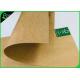 FDA Certified Brown Kraft Paper Board 250gsm 300gsm Food Container Paper Roll