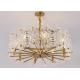 90V JYL-DF-9009 Dia 80cm Postmodern Luxury Crystal Pendant Lamp