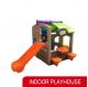 Customized Children Indoor Plastic Playhouse for public parks / playground
