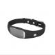 Black Red GPS Tracker Keychain 128g Dog Collar 500mAh