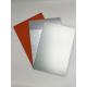 Fire Rated Silver Colour ACP Sheet , Anodized Finish Aluminium Door Cladding
