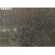 Polished / Honed Black Quartz Kitchen Countertops High Resistant To Scratch
