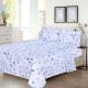133x72 Woven 100% Cotton Bed Sheets 4 Pcs Bed Sets Organic Cotton Material